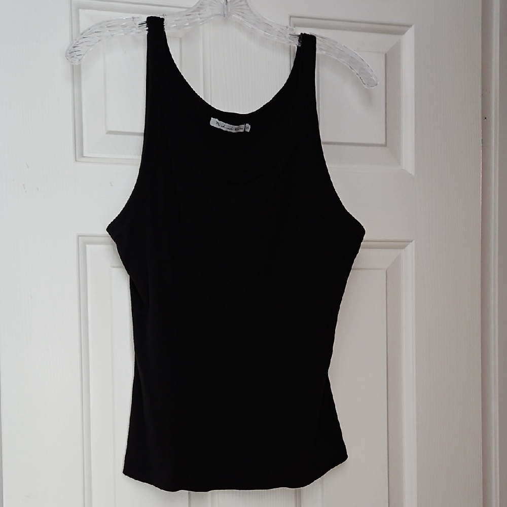 Michael Stars Sleek Black Tank Top